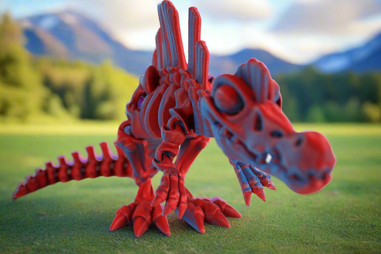 Articulating Skeleton Spinosaurus Multiple Colors to Choose From