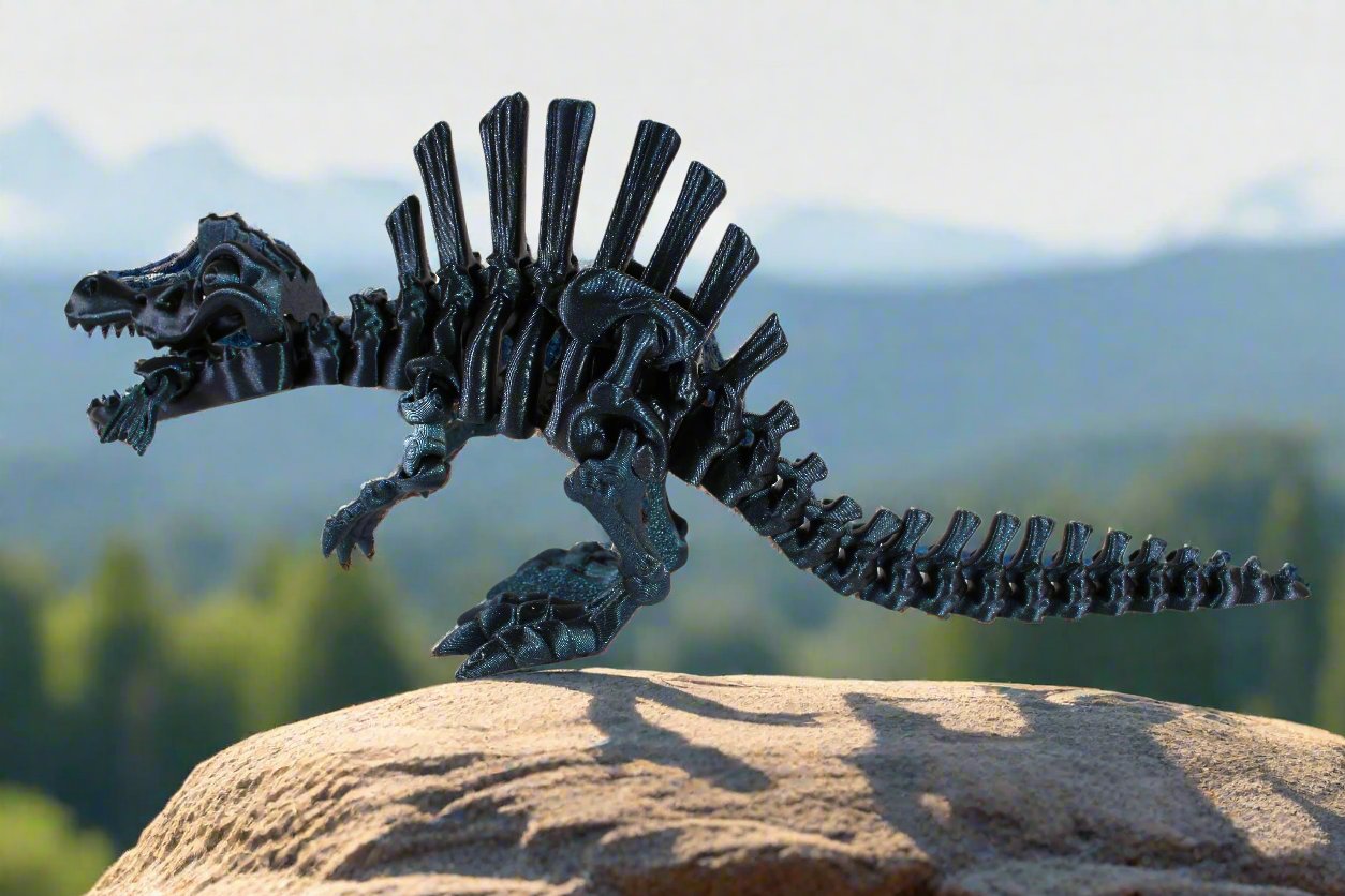 Articulating Skeleton Spinosaurus Multiple Colors to Choose From