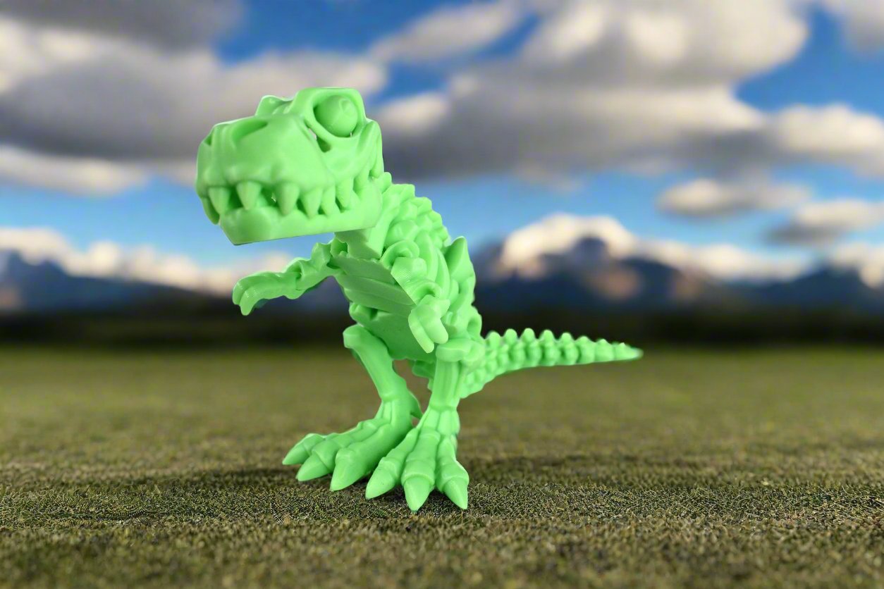 Articulated Skeleton T-Rex Multiple Colors to Choose From