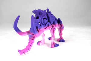 Articulating Skeleton Mammoth Multiple Colors to Choose From