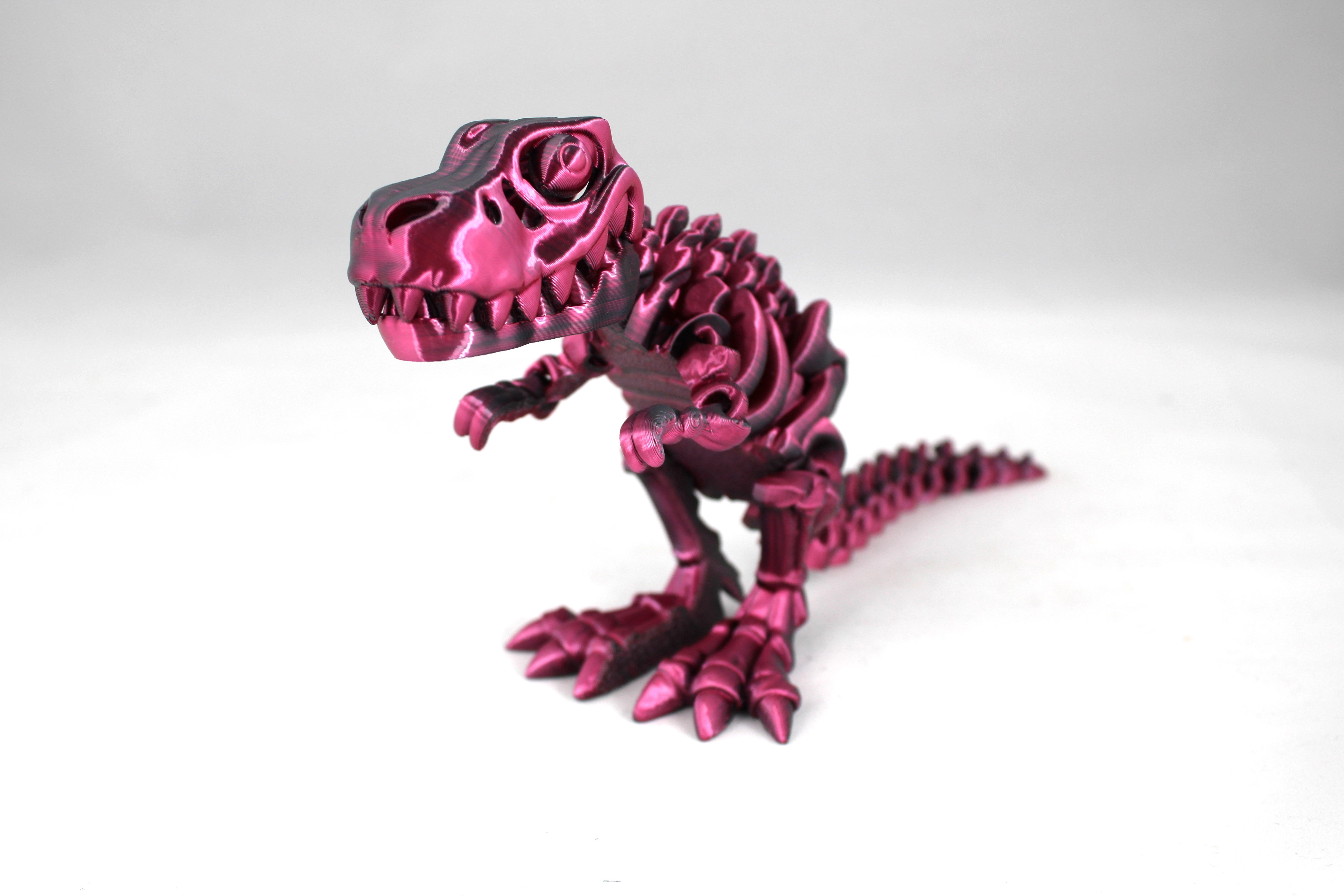 Articulated Skeleton T-Rex Multiple Colors to Choose From