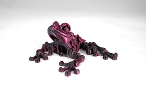 Articulating Skeleton Frogs Multiple Colors to Choose From