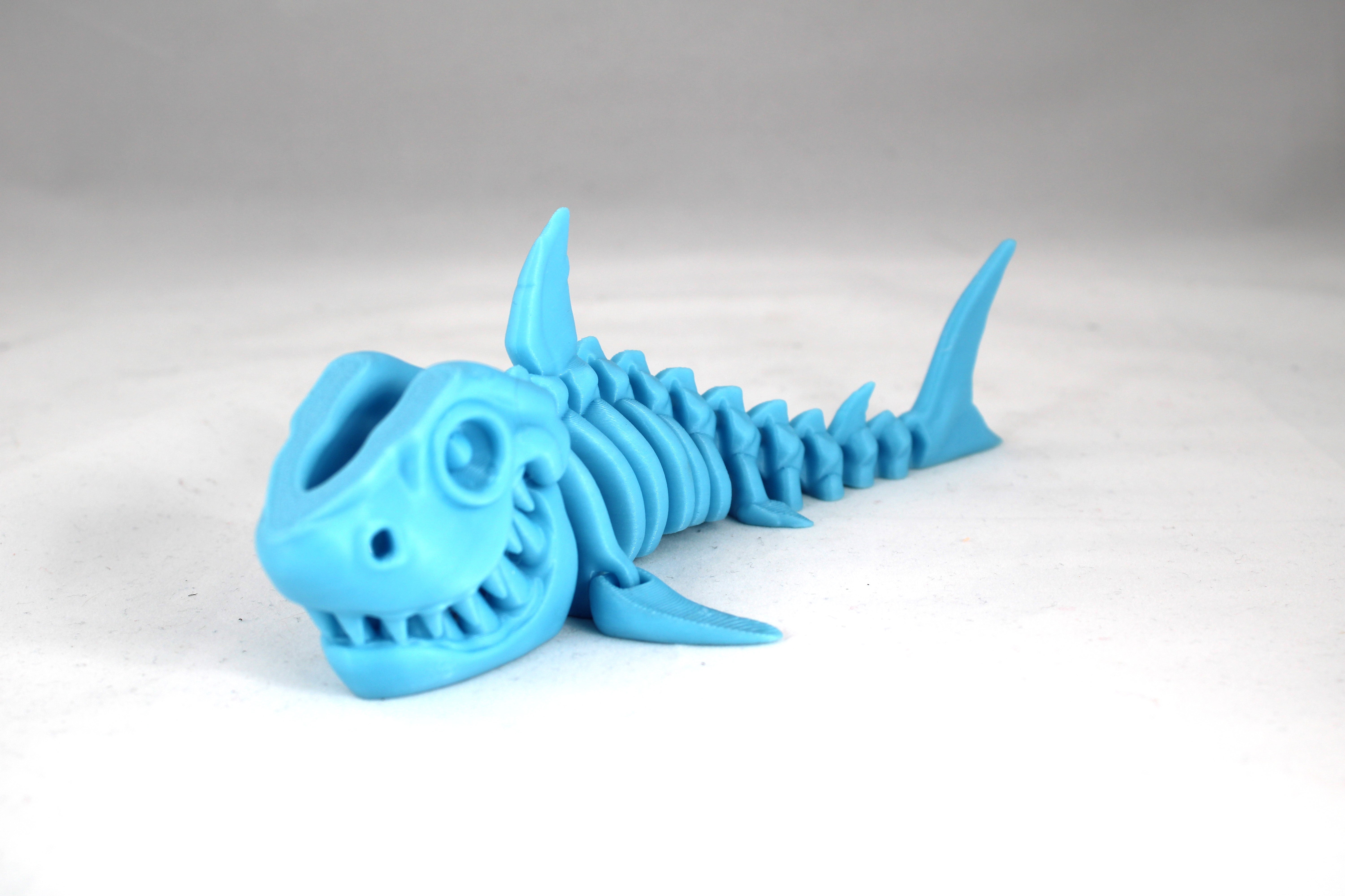 Articulated Skeleton Shark Multiple Colors to Choose From