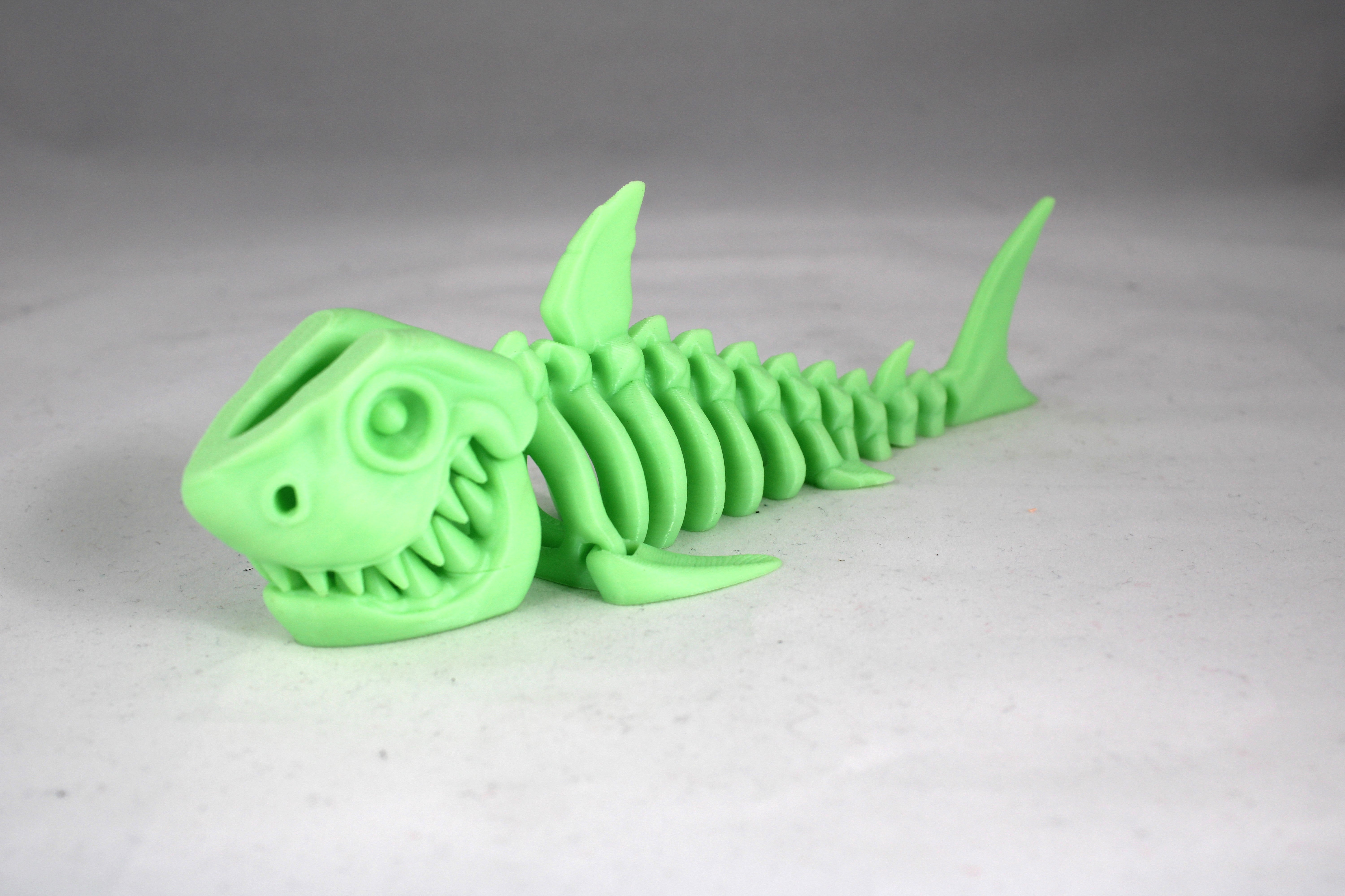 Articulated Skeleton Shark Multiple Colors to Choose From