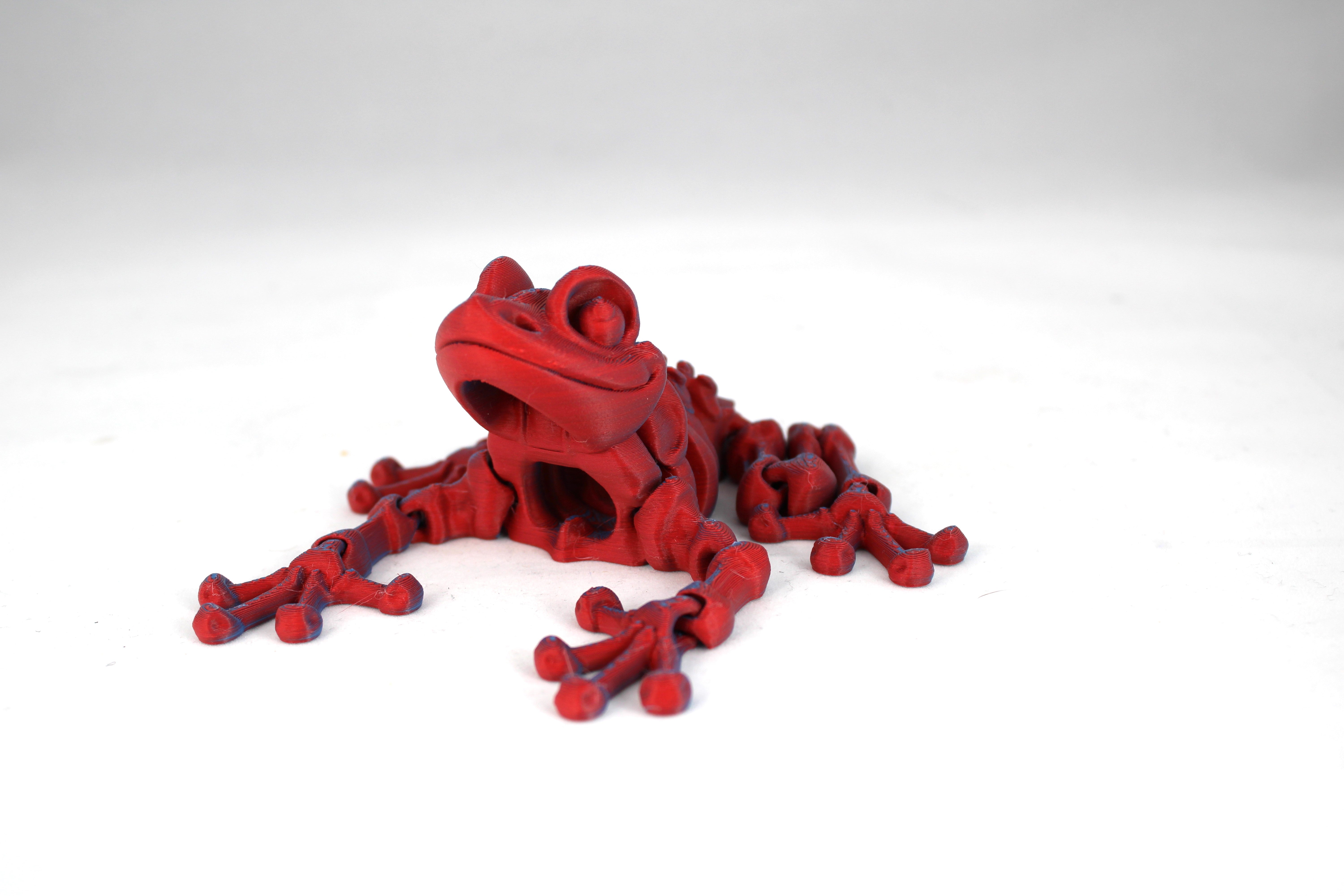 Articulating Skeleton Frogs Multiple Colors to Choose From