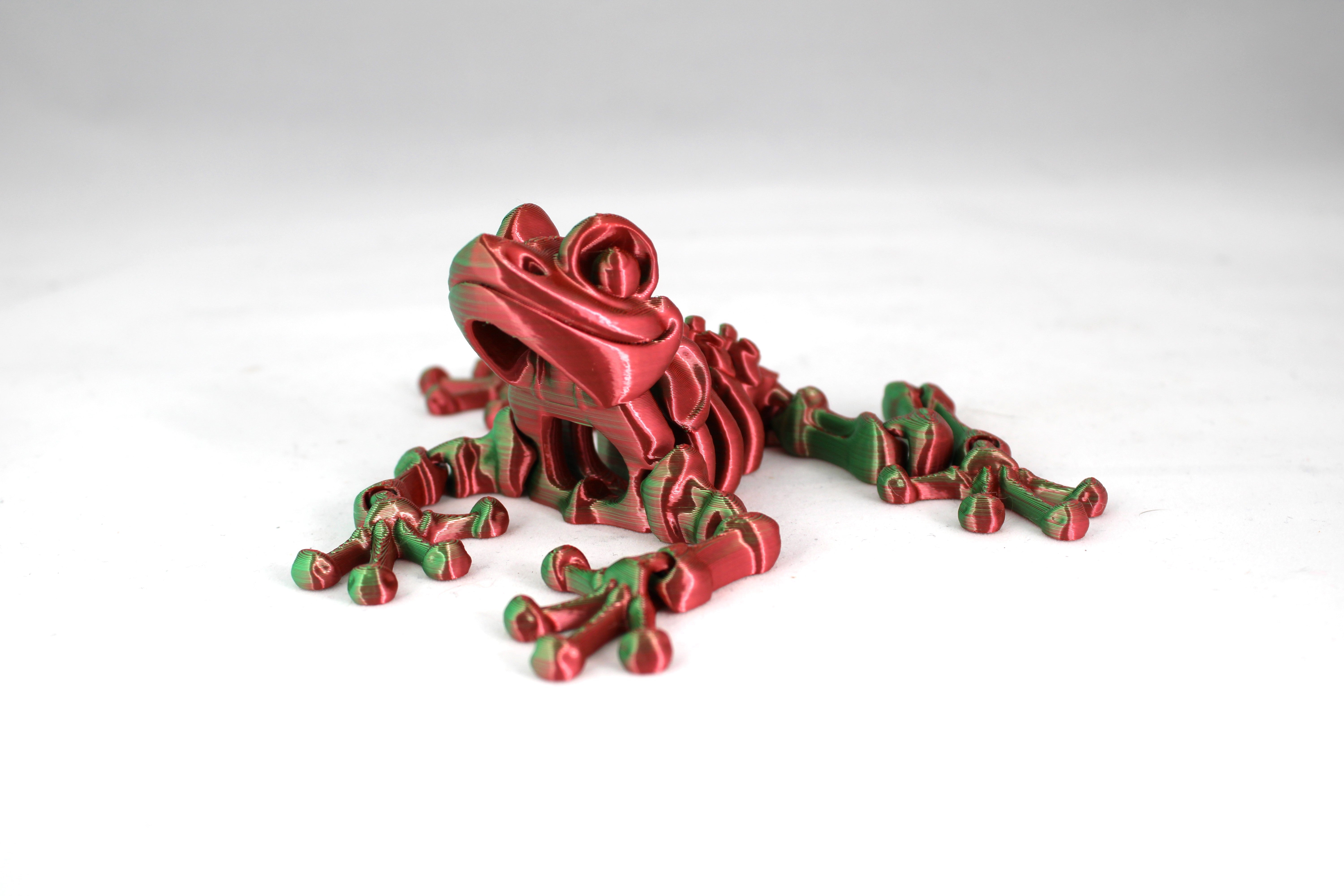 Articulating Skeleton Frogs Multiple Colors to Choose From