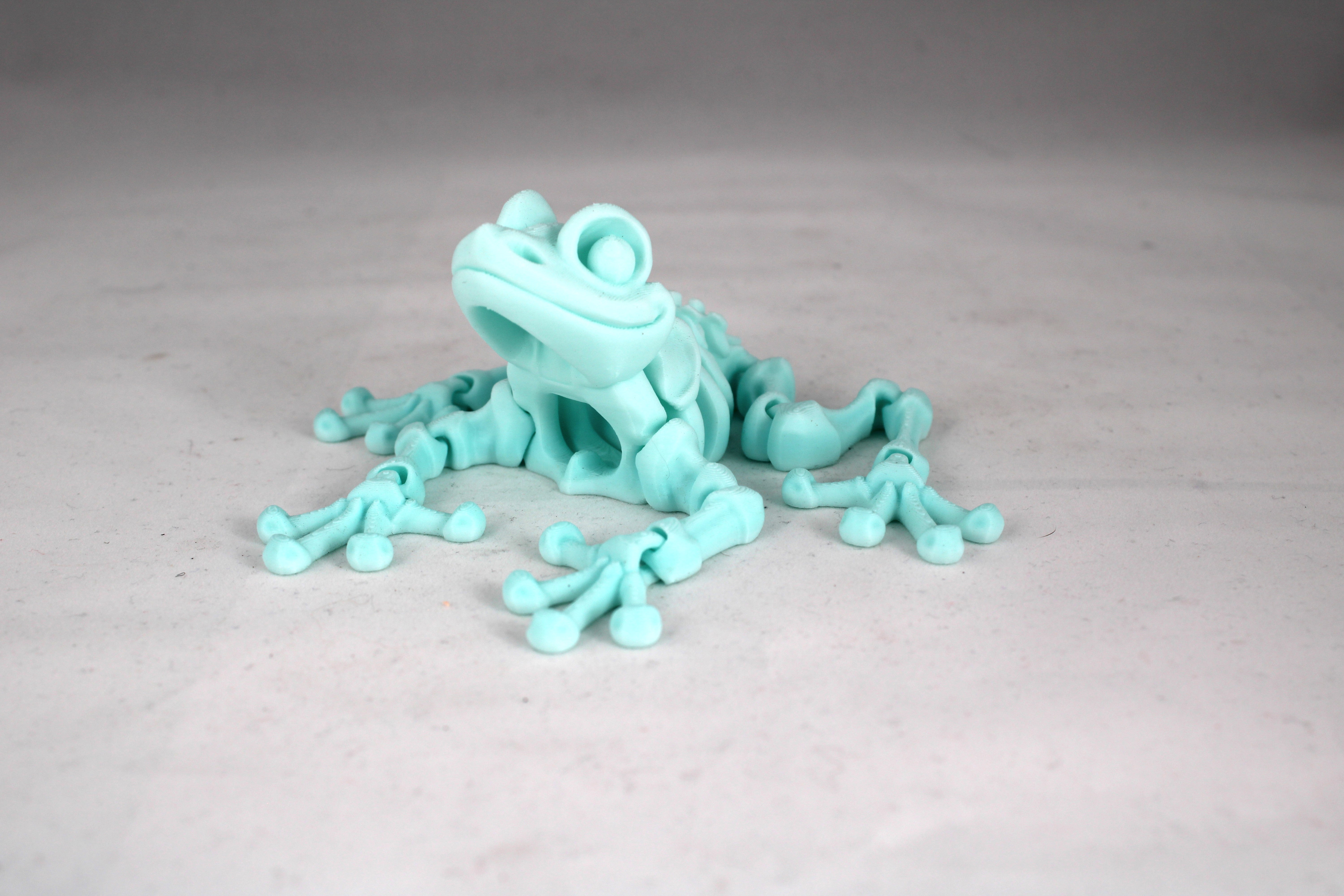 Articulating Skeleton Frogs Multiple Colors to Choose From