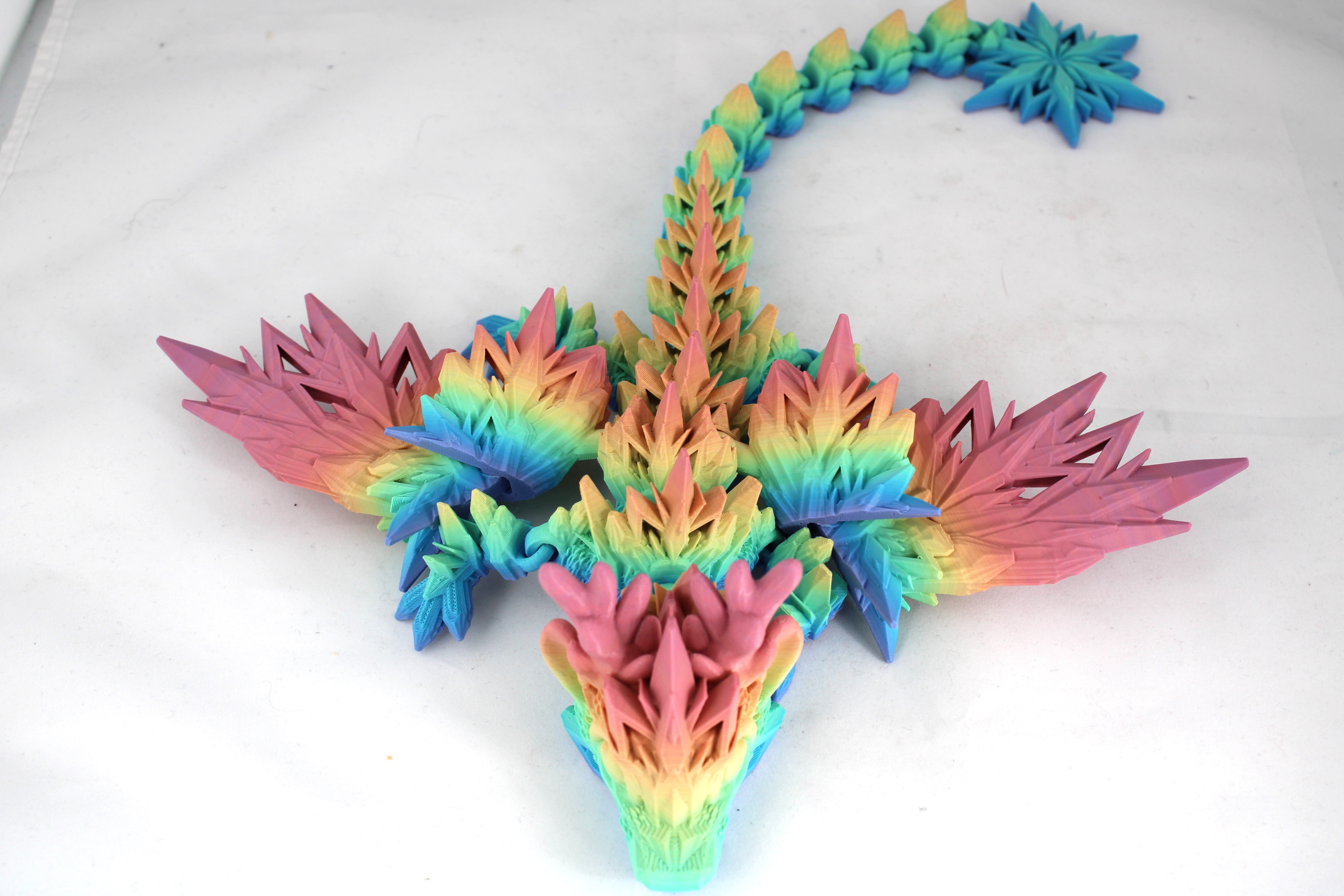 Articulating Winter wing Dragon