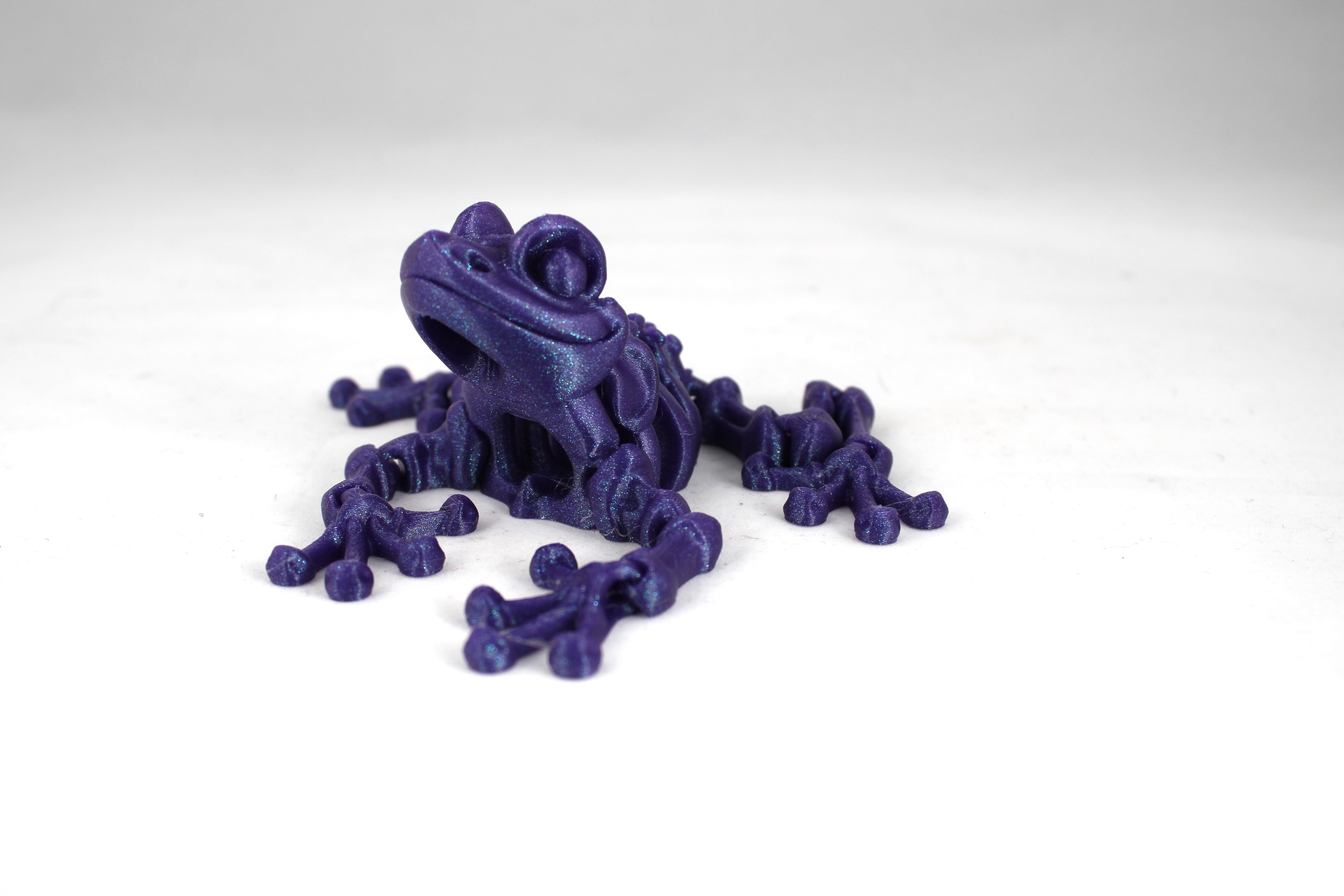 Articulating Skeleton Frogs Multiple Colors to Choose From