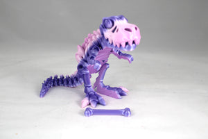 Articulated Skeleton T-Rex Multiple Colors to Choose From