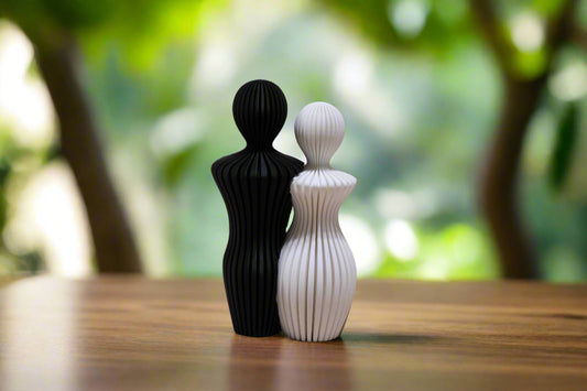 Modern Couple Statue