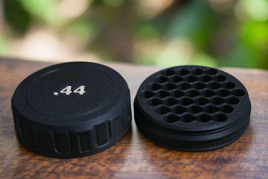 Customizable and Stackable .44 Magnum Ammo Container Proudly Made in America