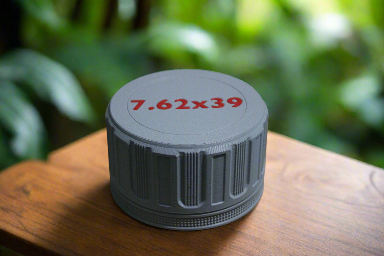 Customizable and Stackable 7.62x39 Ammo Container Proudly Made in America