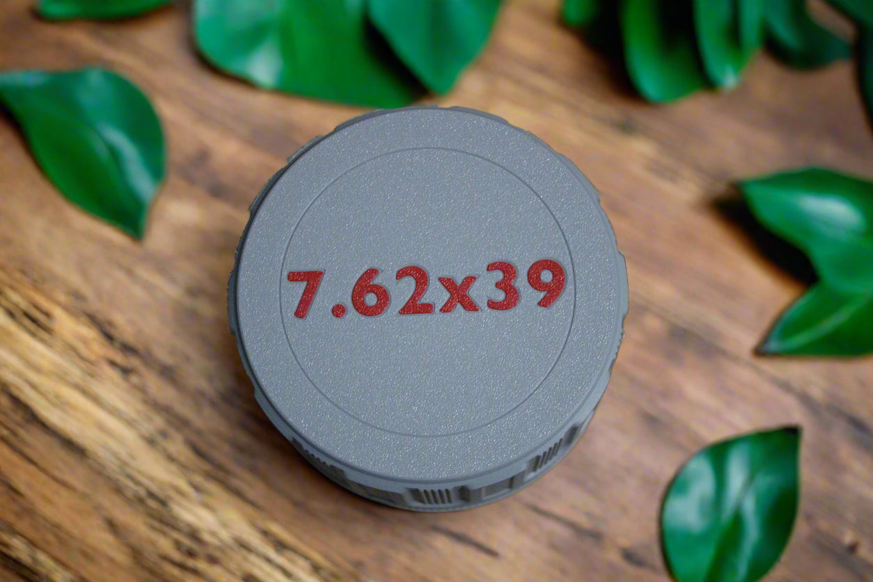 Customizable and Stackable 7.62x39 Ammo Container Proudly Made in America