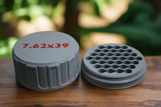 Customizable and Stackable 7.62x39 Ammo Container Proudly Made in America