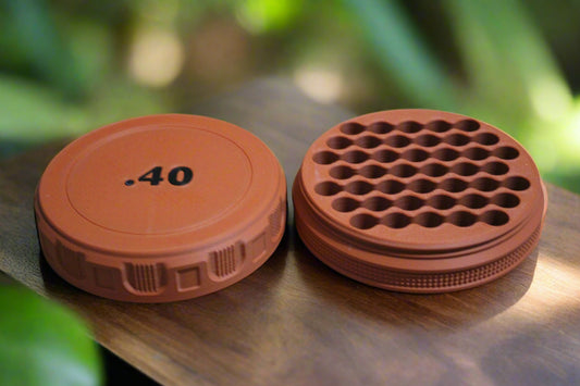 Customizable and Stackable .40 Caliber Ammo Container Proudly Made in America