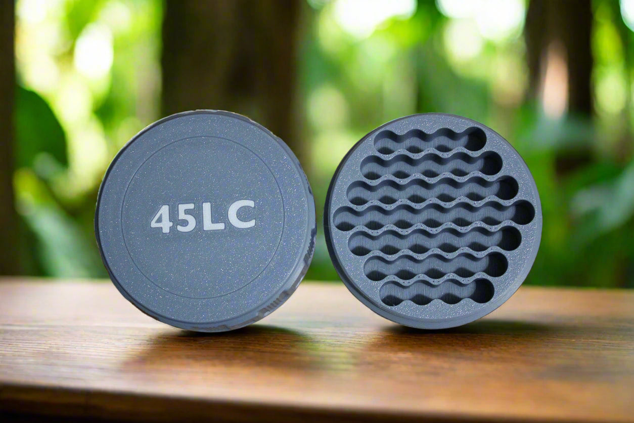 Customizable and Stackable 45 LC Ammo Container Proudly Made in America