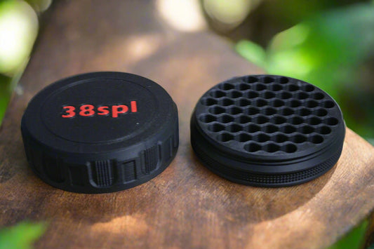 Customizable and Stackable 38SPL Ammo Container Proudly Made in America