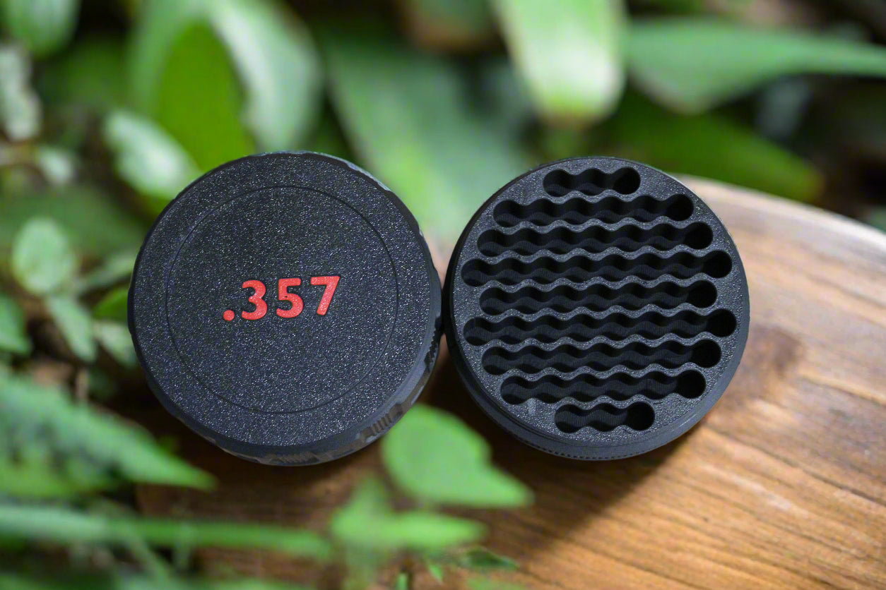 Customizable and Stackable .357 Caliber Ammo Container Proudly Made in America