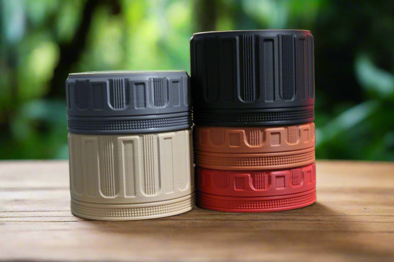 Customizable and Stackable 45 LC Ammo Container with Come And Take It Decorative Lid Proudly Made in America
