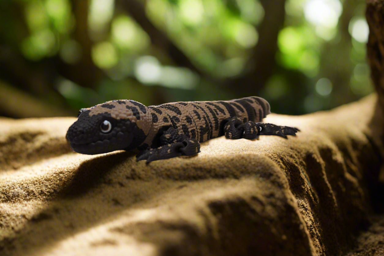 3d printed gila monster lizard