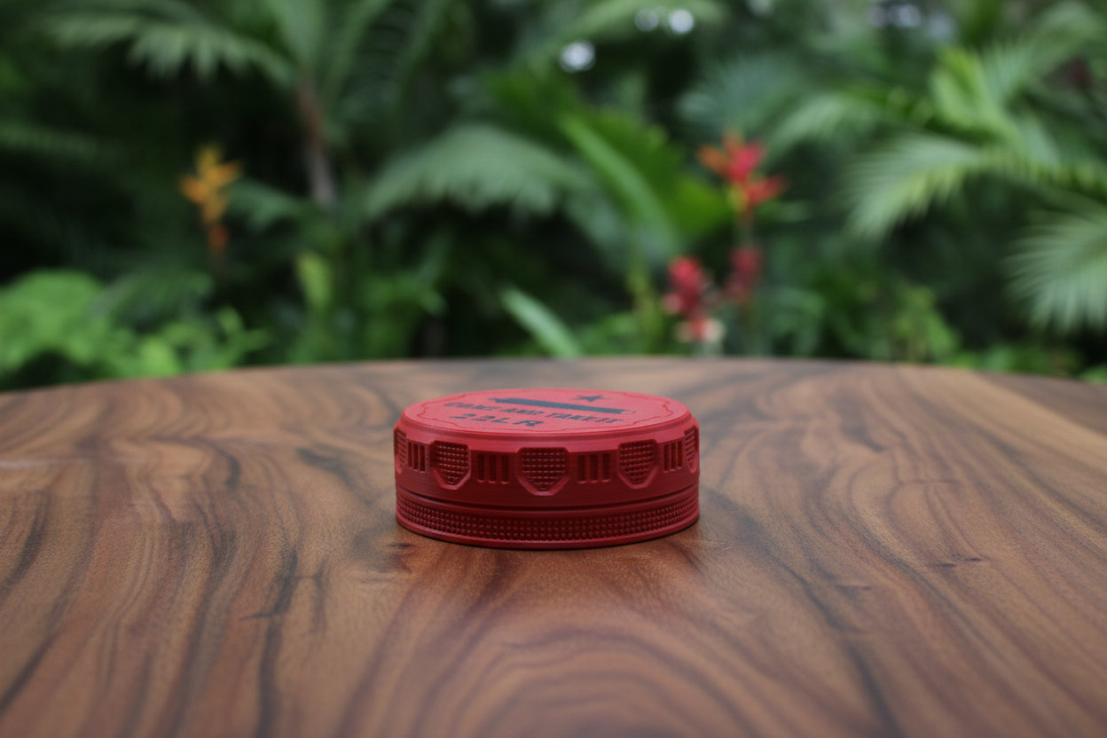 Customizable and Stackable .22LR Ammo Container with Come And Take It Decorative Lid Proudly Made in America