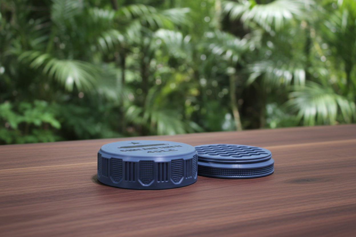 Customizable and Stackable 45 LC Ammo Container with Come And Take It Decorative Lid Proudly Made in America