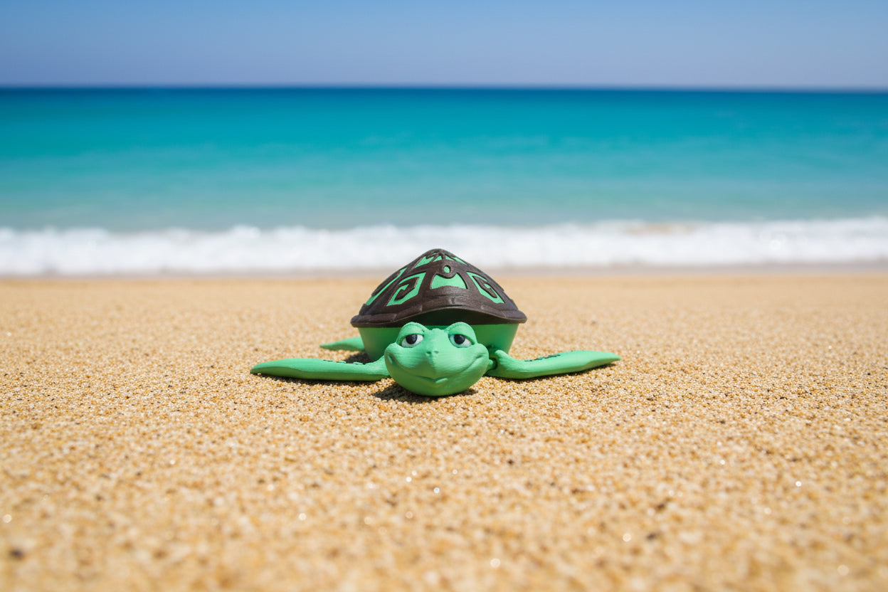 3D Printed turtle