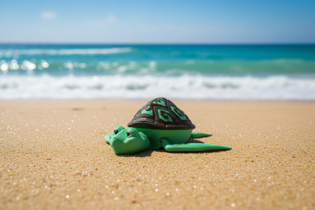 3d printed turtle