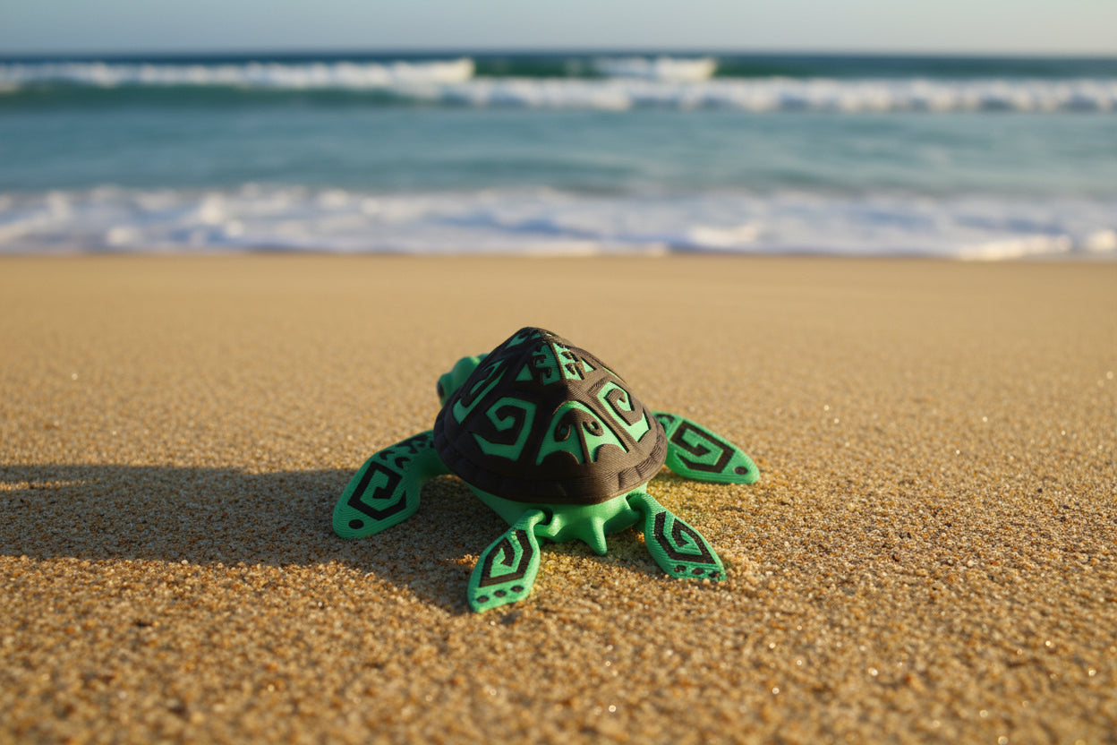 3d printed turtle