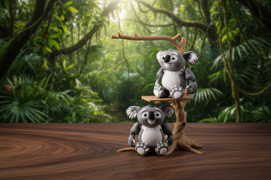 3D printed Koala Playset