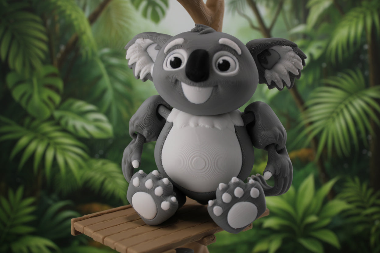 3d printed koala playset