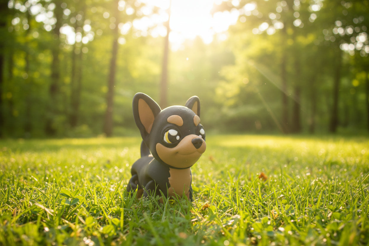 3D Printed Chihuahua Dog