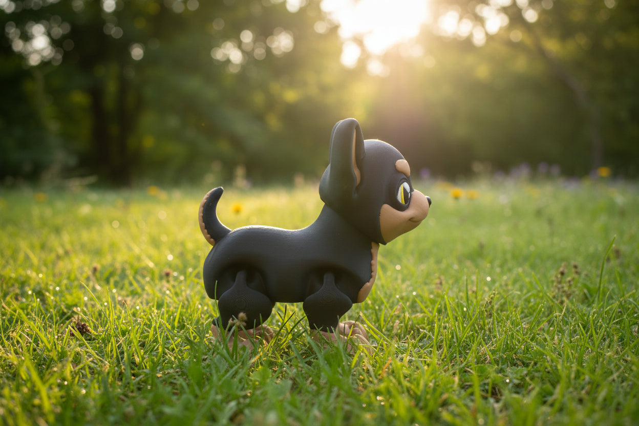 3D Printed Chihuahua Dog