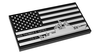 USS Thomas Gates CG-51 Flag