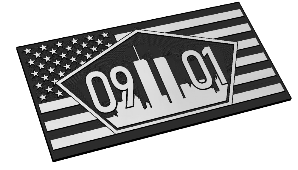 9/11 Memorial Flag