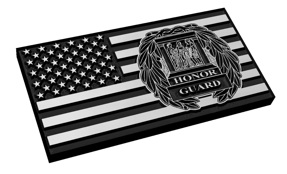 Tomb Of The Unknown Soldier Honor Guard Flag
