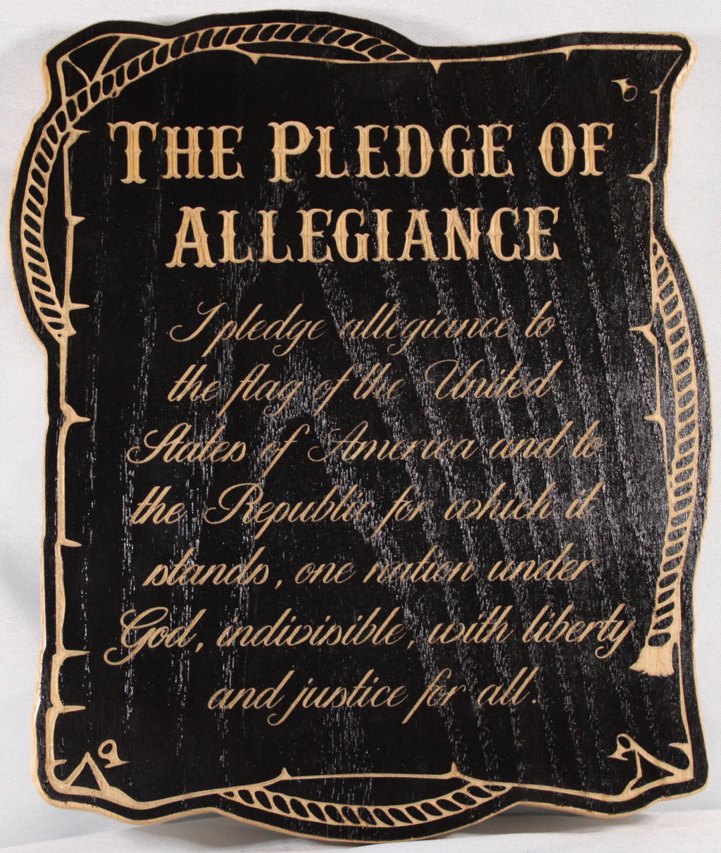 Pledge Of Allegiance Plaque