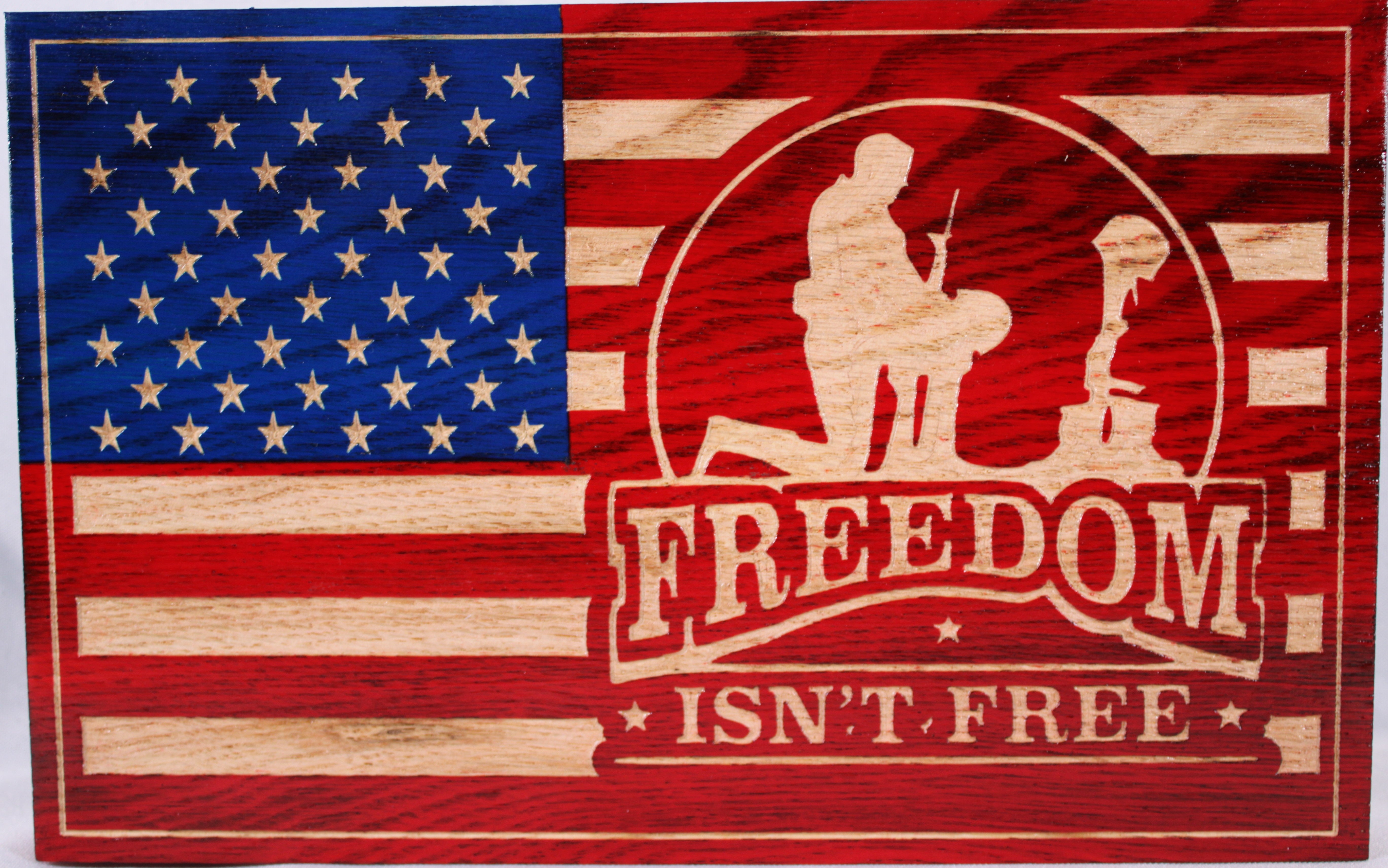 Small Freedom Isn't Free Flag