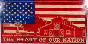 Heart Of Our Nation Flag