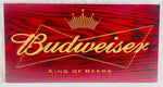 Carved Budweiser Sign