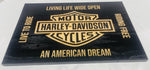 Carved Harley Born To Ride Sign