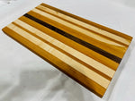 Handmade Hard Maple, Walnut, And Cherry Wood Cutting Board