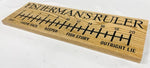 Carved Fisherman's Ruler Sign