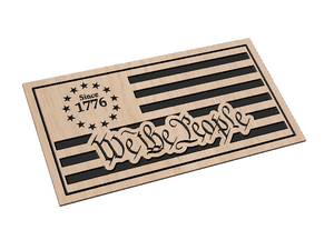 Since 1776 We The People Flag