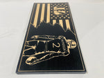 Carved Mcpherson Bengals Flag