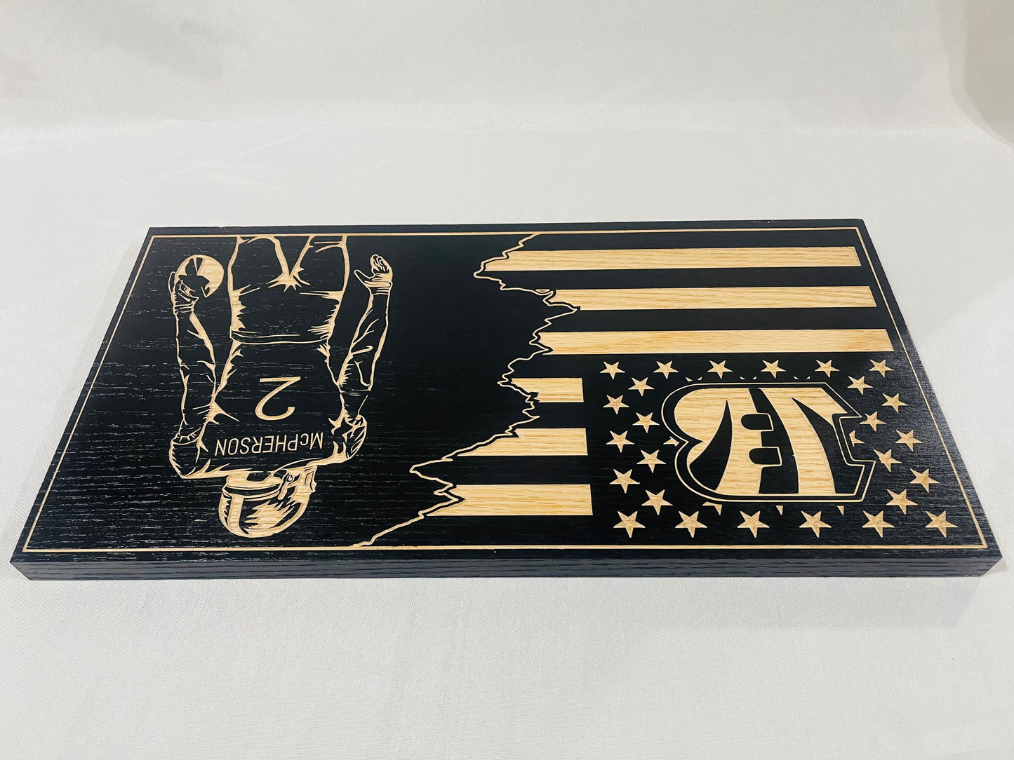 Carved Mcpherson Bengals Flag